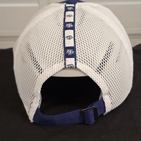 Adidas Mesh Strap-back Nashville Predators Hat - NWT - Picture 3 of 7